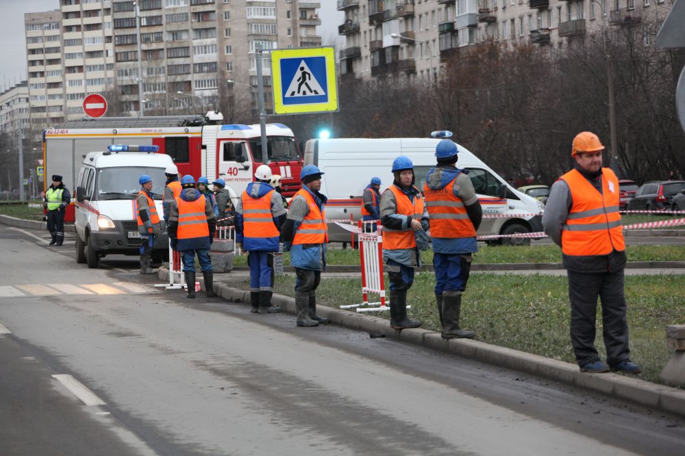 «Теплосеть Санкт-Петербурга» провела противоаварийную тренировку во Фрунзенском районе