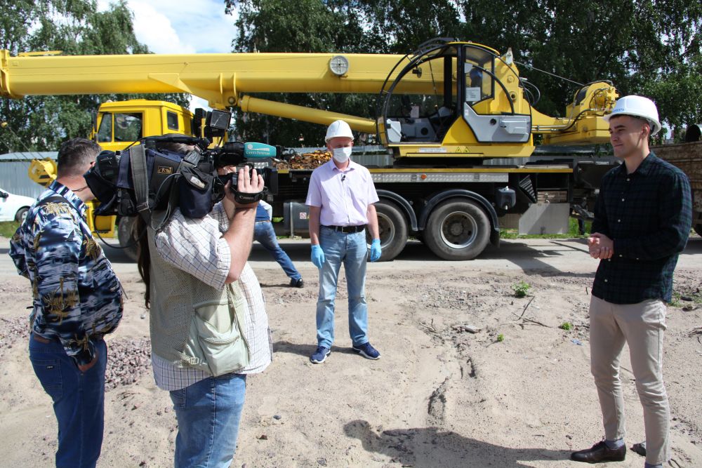 Телеканал "Санкт-Петербург". "Время суток". Будапештскую улицу благоустроили