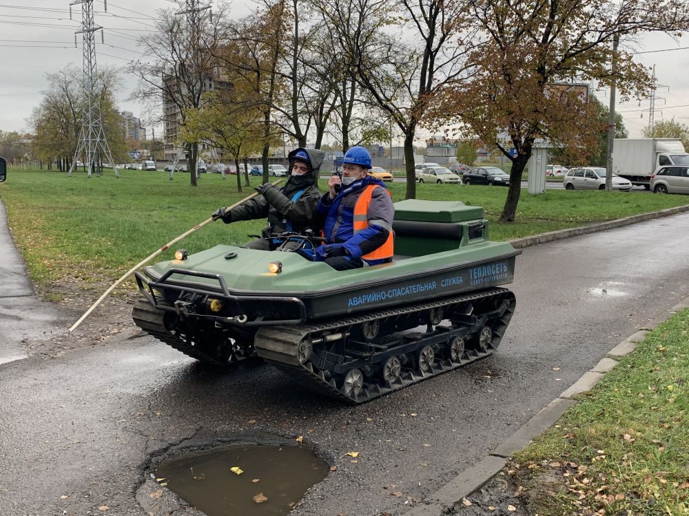 Специалисты АО «Теплосеть Санкт-Петербурга» провели противоаварийные учения в Московском районе 