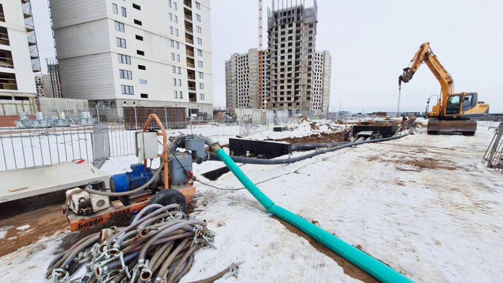 «Теплосеть Санкт-Петербурга» приступила к возведению новой сети на намывных территориях Васильевского острова